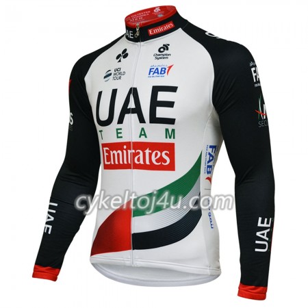 Cykeltrøje 2018 Team UAE N001 Langærmet